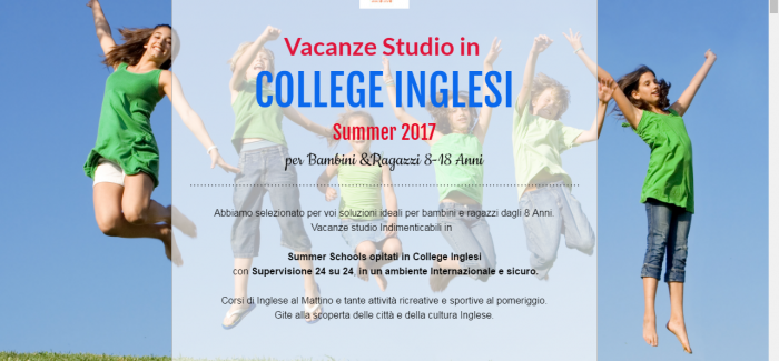 Vacanze di studio in college inglesi.
