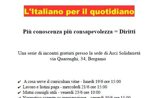 L’italiano per il quotidiano