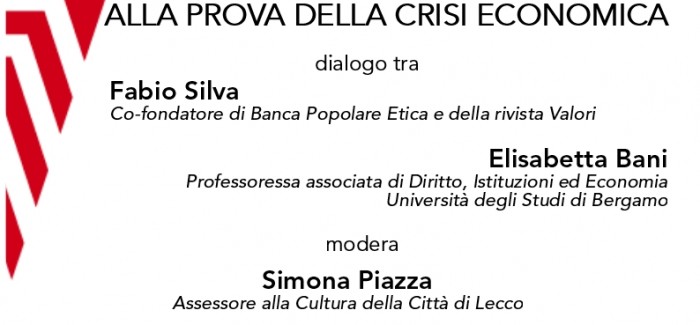 Martedì 21/11  La democrazia alla prova della crisi economica