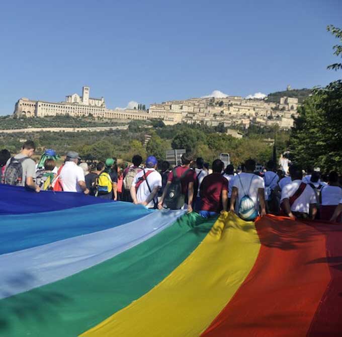 Verso la Perugia Assisi per un’ Europa senza muri