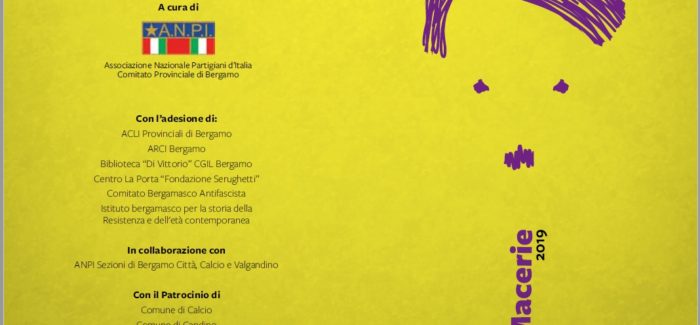Anpi presenta “Macerie 2019”