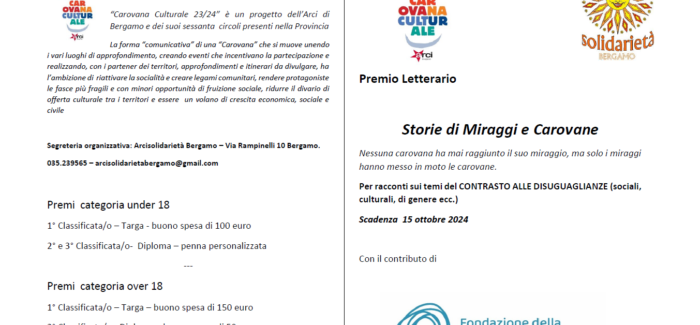 Concorso Letterario “Storie di Miraggi e Carovane”