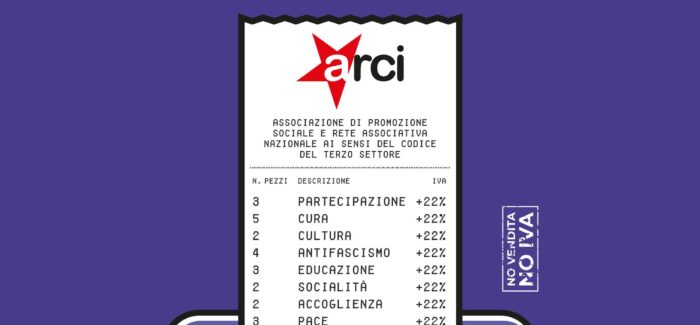 Acli-Arci-Auser Bergamo: No Iva – I valori non si tassano